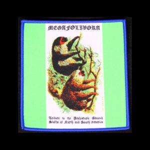 new5 Megafolivora - Tribute To The Prehistoric Ground Sloths Of North And South America Embroidered Patch