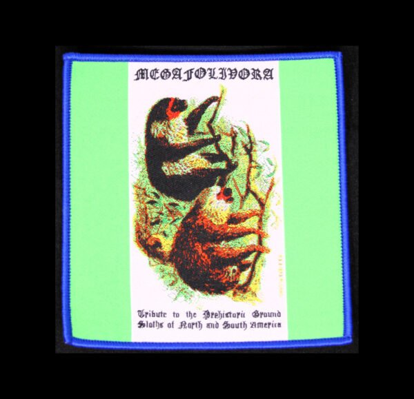 Megafolivora - Tribute To The Prehistoric Ground Sloths Of North And South America Embroidered Patch